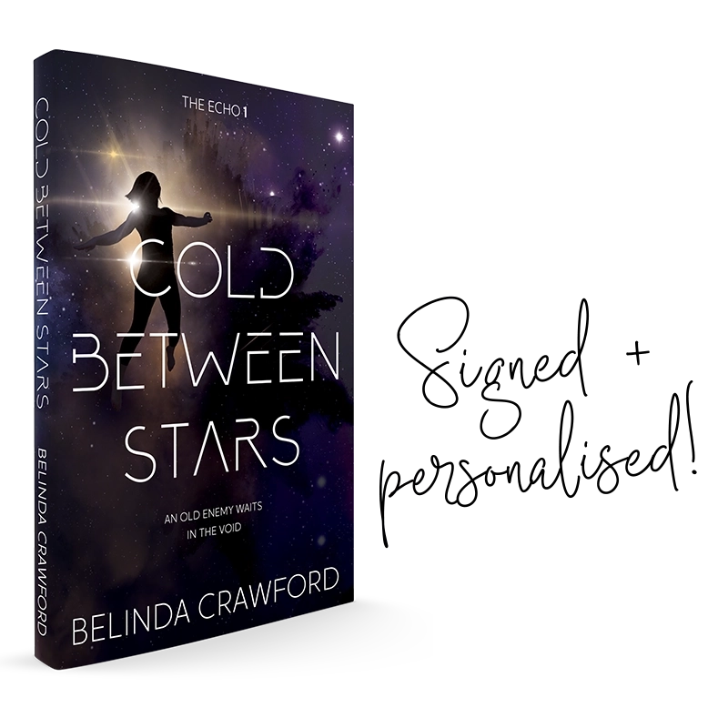 (The Echo 1) Cold Between Stars – signed paperback