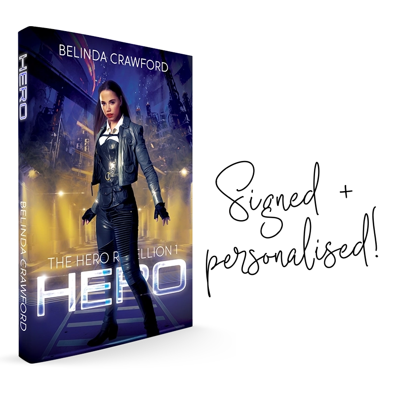 (The Hero Rebellion 1) Hero – signed paperback