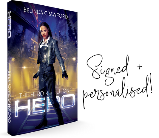 (The Hero Rebellion 1) Hero – signed paperback
