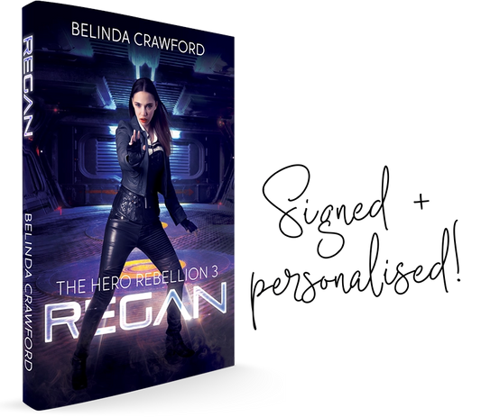 (The Hero Rebellion 3) Regan – signed paperback