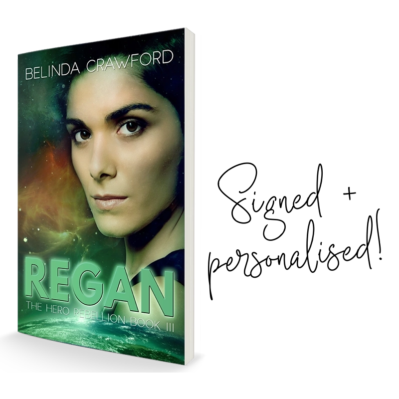 (The Hero Rebellion 3) Regan – signed paperback