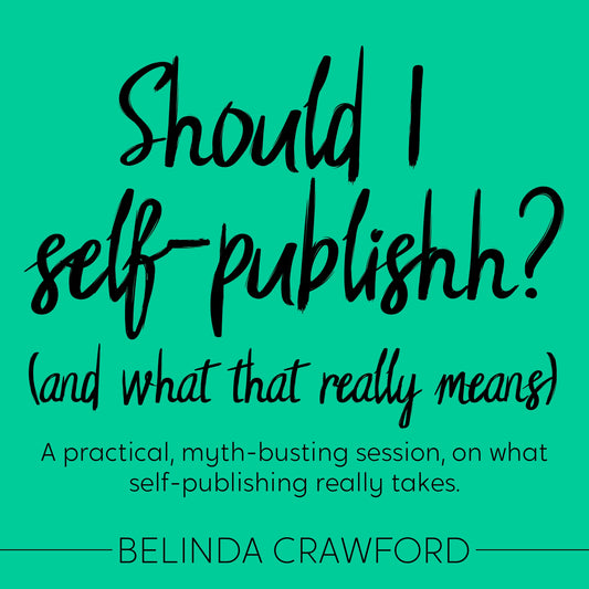 Should I self-publish? Online Publishing Workshop